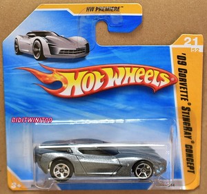hot wheels corvette stingray concept