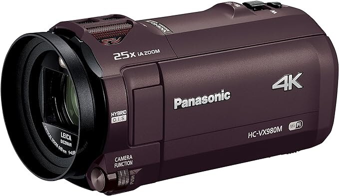Panasonic HC-VX980M-T Digital 4K Camcorder Handycam Brown