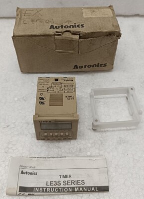 AUTONICS LE3S TIMER 24-240 VAS 50/60HZ KOSTENLOSE LIEFERUNG