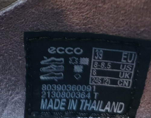 Ecco S.T.1. Women's Hydromax Sneakers, New w/tags, Size 8-8.5 - Picture 7 of 7