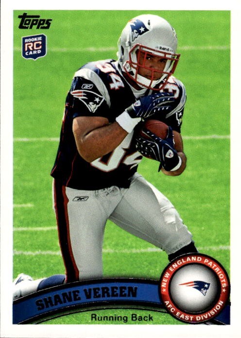Shane Vereen Topps #402 Running