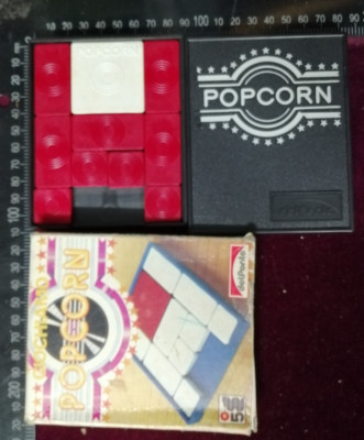 POPCORN TRAGBARES GESELLSCHAFTSSPIEL ED. KANALBRÜCKE 5 80ER JAHRE RARITÄT