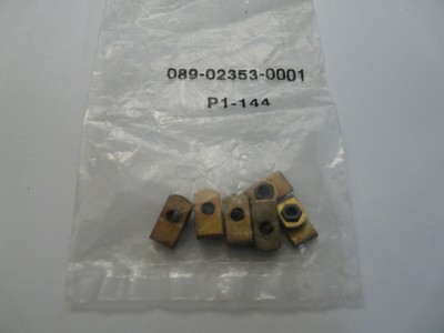 Bendix King Avionics 6 ea 089-02353-0001 nut plate tray fastener