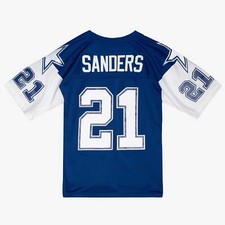 MENS MITCHELL  NESS NFL DARK JERSEY COWBOYS 1995 DEION SANDERS