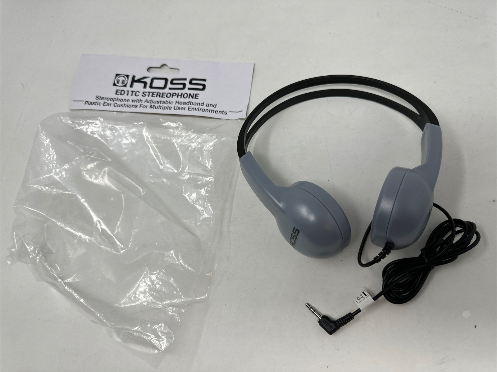 Koss ED1TC StereoPhone Headphones with Adjustable Headband eBay
