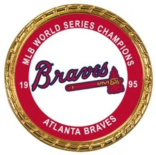 Tribute Coin Atlanta Braves 1995 MLB World Series Champion
