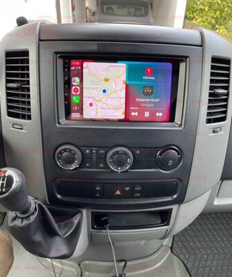 For Mercedes Benz Sprinter 2500 Stereo Radio GPS Navi Android 13 Apple Carplay