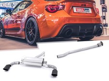 Milltek Racing-Komplettanlage für Toyota GT86 je 115mm dopeelwandig BLACK
