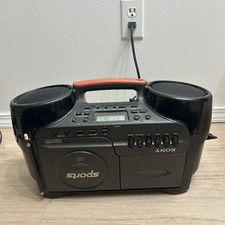 Sony CFD-980BK CD/Cassette Boombox for sale online | eBay