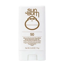 Sun Bum Mineral SPF 50 Face Stick Sunscreen - Water-Resistant 02/2026