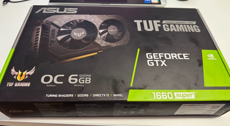 ASUS TUF Gaming GeForce GTX 1660 SUPER 6GB GDDR6 Graphics Card - Image 4 of 4