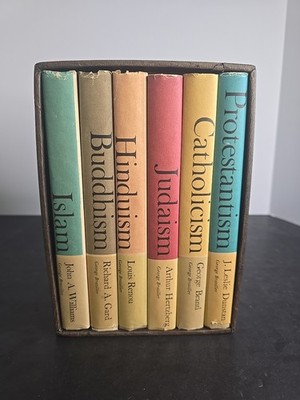 Comparative Religion 6 Book Set VG HB w/ DJ   Islam, Hinduism, Buddhism & More