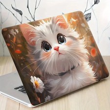 2Pieces PVC Laptop Skin Scratch and Self-adhesive suitable for 12-15.6