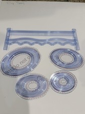 Creative Memories Scrapbook Oval Patterns, Templates Wavy Swell