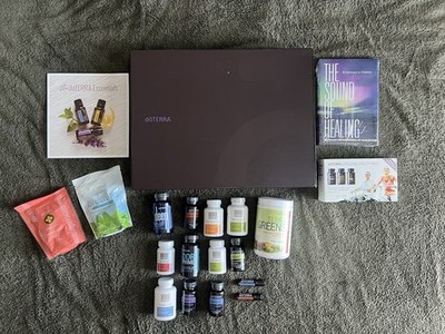 DoTERRA Essential Oil Kit 69 Essential Oils DoTERRA Collectors Kit Open Box Read