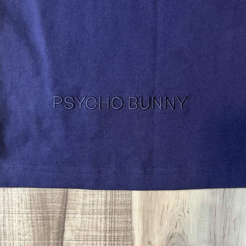 Psycho Bunny Shirt Mens 6 Large Blue Clyde Relaxed Pocket Short Sleeve Casual - Picture 8 of 11