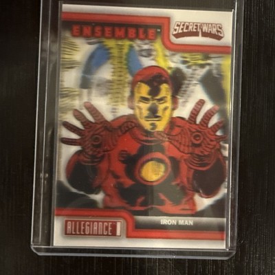 IRON MAN 2024 UD Marvel Allegiance Secret Wars Ensemble #E-35