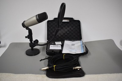 Samson C01 Condenser Microphone W/  STAND AND POP FILTER