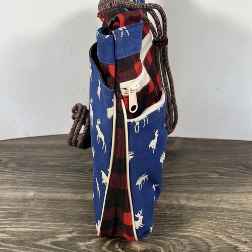 KAVU Keepsake Rack N Roll Rope Sling Shoulder Bag Crossbody Purse Moose - Picture 4 of 10