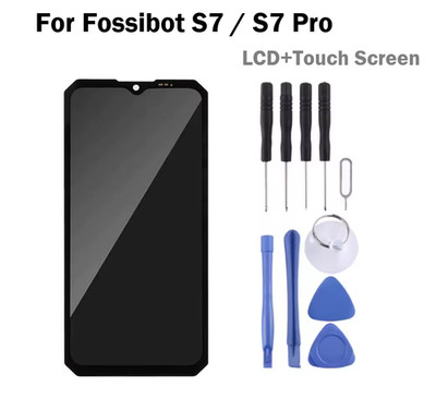Replacement For Fossibot S7 / S7 Pro LCD Display Screen Touch Digitizer Assembly