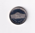 2001 S Proof Jefferson Nickel 5c Coin from Proof Set #567 — photo 2