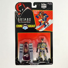 New - (1995) Kenner Batman The Animated Series - Ski Blast Robin Figure