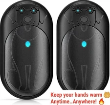 Rechargeable 2-Pack Hand Warmers with 3 levels 6000mAh  20H Heating