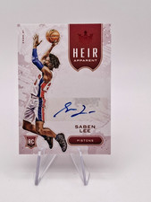 2020-21 Panini Court Kings Heir Apparent #HA-SLE Saben Lee AUTO RC /99