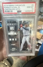 2018 Panini Chronicles - Contenders Optic Ronald Acuña Jr. #4 (RC)