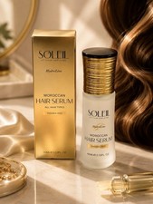 SOLEIL HydroLine Moroccan Hair Serum Paraben-Free 60mL 2.03 fl oz All Hair Types