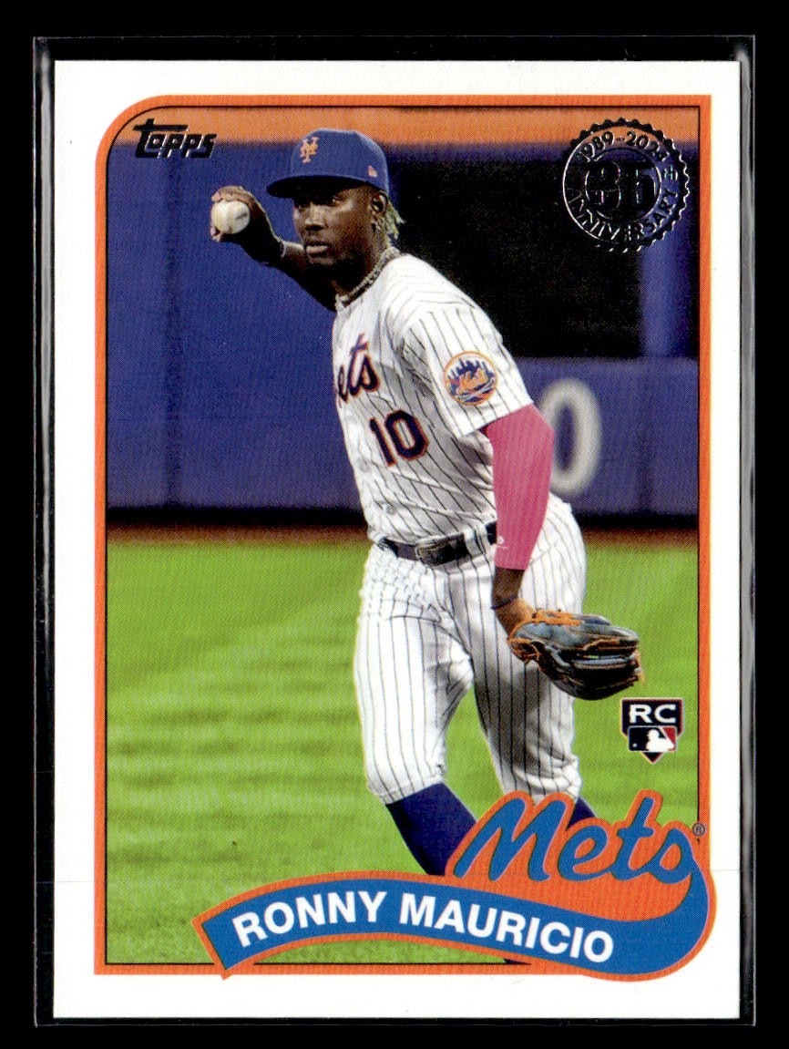 2024 Topps #89B-93 Ronny Mauricio 1989 Topps 35th Anniversary card