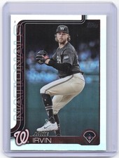 Jake Irvin - Clear - 2025 Topps