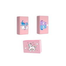 Blocco yoga con motivo carino, regalo per esercizi di stabilità per palestra