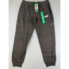 Puma Sweatpants Men XL Black Joggers Fleece L...