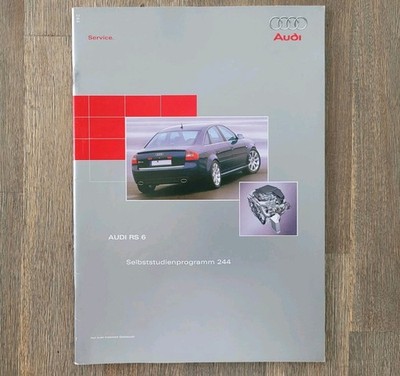 Internal Audi RS6 Avant C5 Technology Brochure/Brochure/Folleto/Opuscolo/Broszura SSP