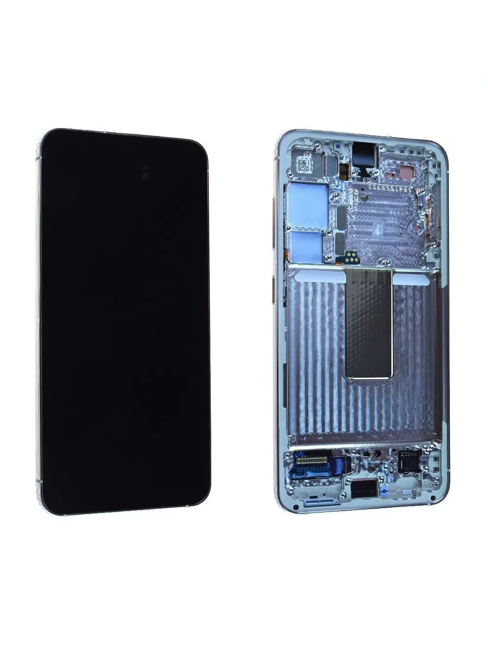 Écran Samsung Galaxy S23 S911B beige avec châssis origine