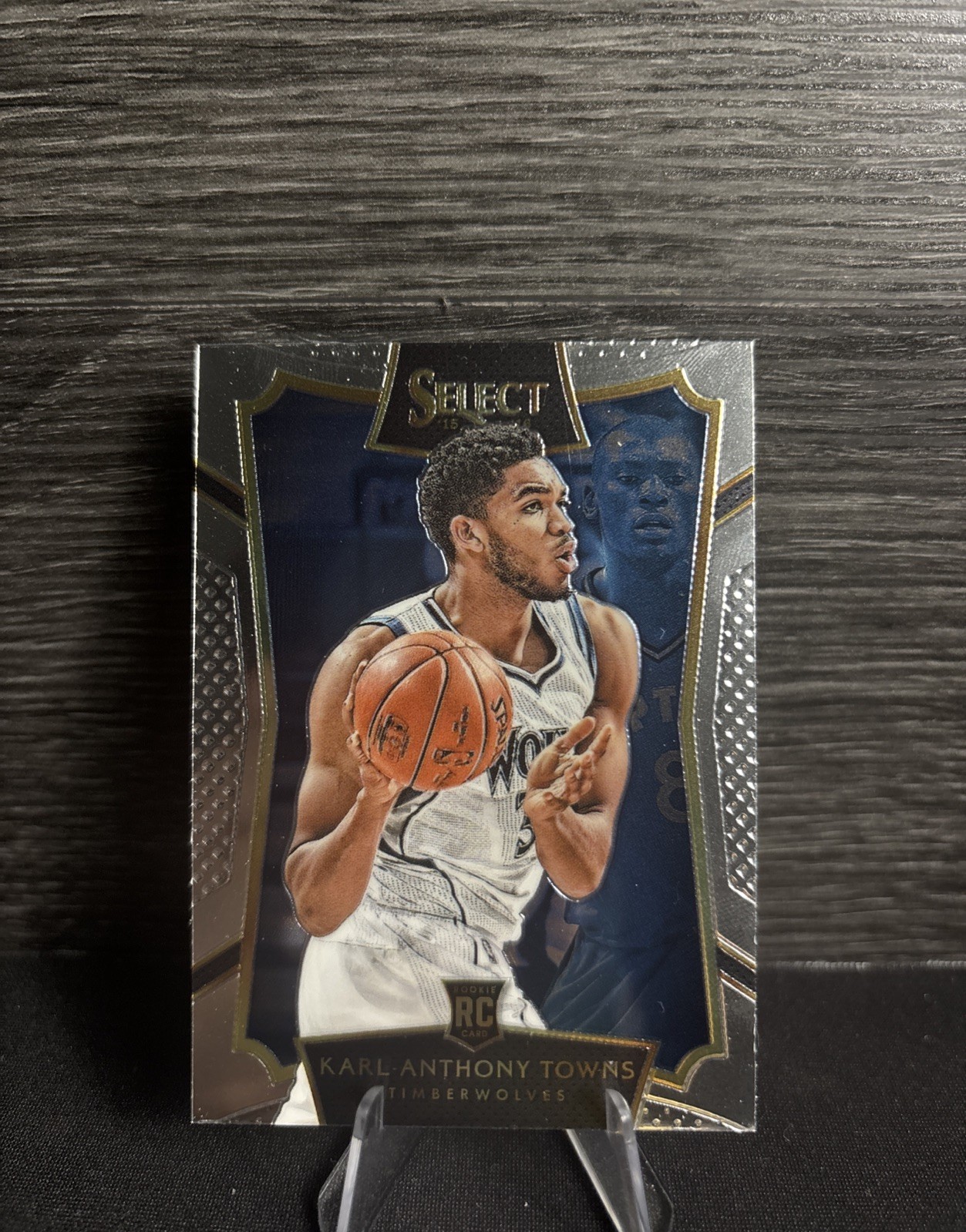 2015 PANINI SELECT #16 KARL-ANTHONY TOWNS ROOKIE RC