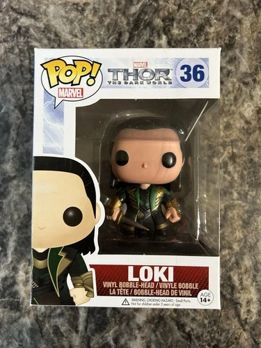Funko POP! Loki 36 Marvel Thor The Dark World SEE ALL PHOTOS