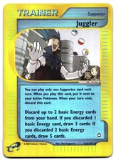 Juggler 126/147 Uncommon Aquapolis Pokemon Reverse Holo Lightly Played on eBay