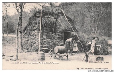 AUTO-AFMP19-0966-89 - SAINT-FARGEAU - Eine Metzgerhalle im Wald