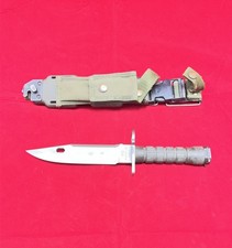 USA M9 PHROBIS III Military Bayonet Knife Blade with Phrobis Scabbard