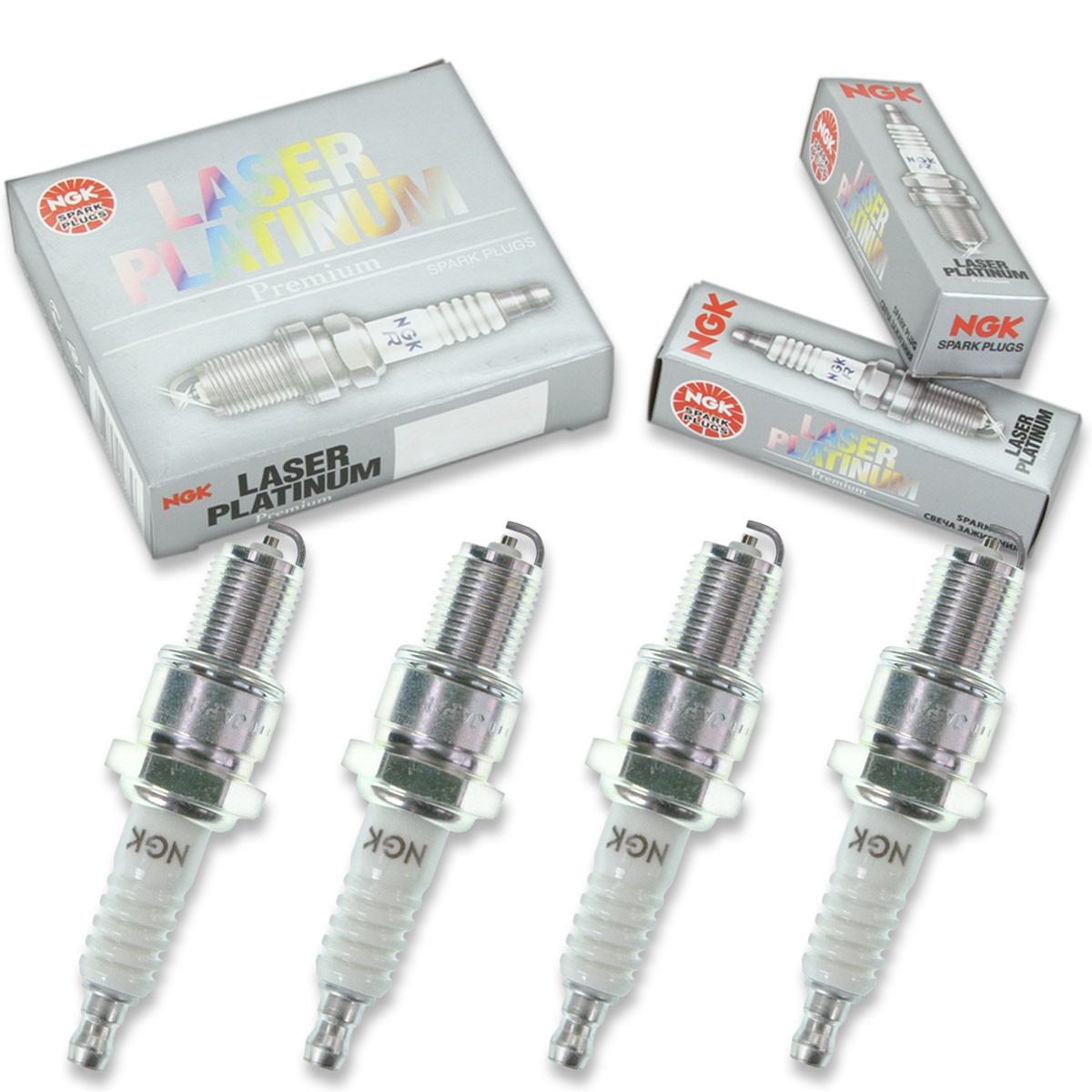 4 pcs NGK Laser Platinum Spark Plugs for 2009-2017 Volkswagen Tiguan 2.0L  fc