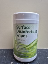Surface disinfectant Wipes Tub Wipes 80 Wipes E.coli, Salmonella