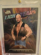 Marketplace image: 2026 Topps Cosmic “Stone Cold” Steve Austin Lightyears Superfractor 1/1