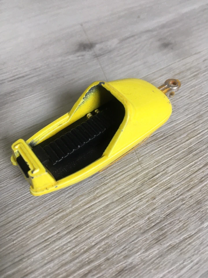 Ancienne Remorque pour Moto Neige Majorette - Photo 3/4