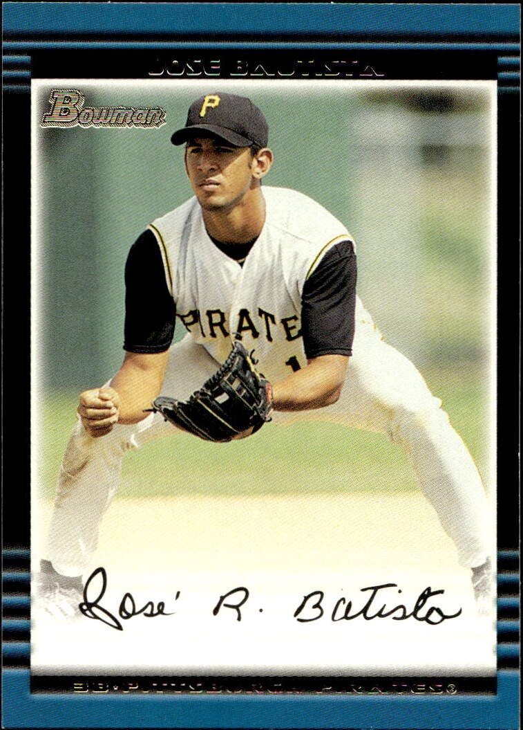 2002 Bowman #421 Jose Bautista Rookie RC