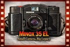 MINOX 35 EL Compact 35mm Film Camera – w/Original Leatherette Case – NEW Battery — photo 1