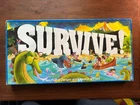 Survive! Parker Bros 1982 Vintage Original Board Game COMPLETE Strategy Island