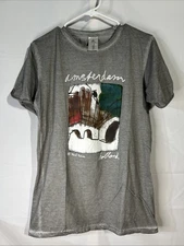 Amsterdam Holland Mark Raven Art Tee Heather Gray Mens T Shirt sz Medium