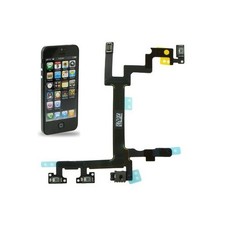 Flat Power Volume Silenzioso per iPhone 5 Ricambio Tasti